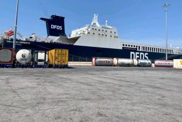 DFDS Akdeniz İş Birimi, Patras-Trieste seferlerine başladı