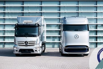2021 Truck Innovation Award for Mercedes-Benz eActros and GenH2 Truck