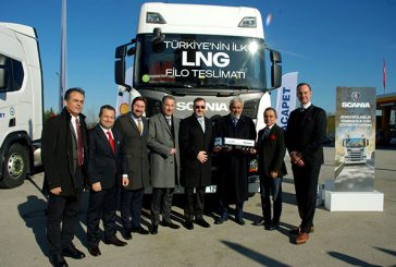 Scania’dan ilk LNG’li filo teslimatı