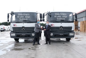 Dilek Grup’a 40 adet Mercedes-Benz Atego teslim edildi