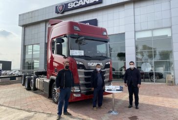 Scania’dan Kırkayak teslimatı