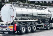OKT Trailer'den süt tankeri teslimatı
