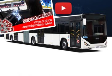 Otokar'ın Covid-19 virüsü bulaş riskini azaltan ‘Güvenli Otobüs’ü İzmir’de yola çıktı