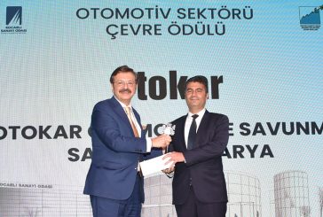 Otokar çevre ödülü’nün sahibi oldu