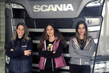 Scania servislerine kadın eli değiyor