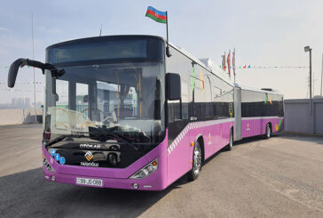Otokar’ın doğalgazlı otobüsü Azerbaycan’da