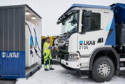 Elektrikli Scania madende