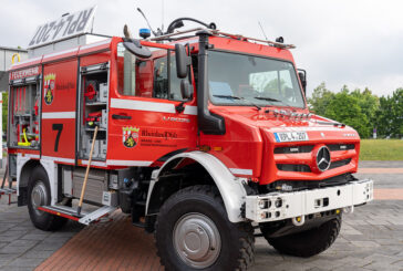 Rheinland-Pfalz'a 8 yeni Unimog itfaiye aracı