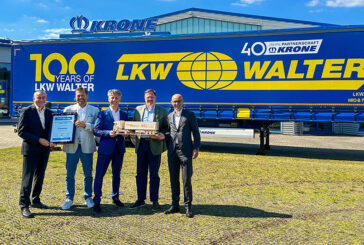 40 bininci Krone treyler LKW Walter'in