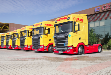 Bu teslimatta Scania Super 500'ler Ceran Nakliyat'a