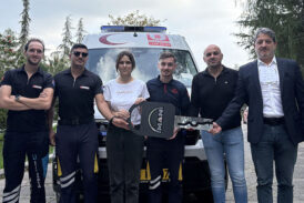 U sağlık'a MAN TGE Ambulans