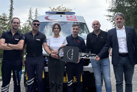 U sağlık'a MAN TGE Ambulans