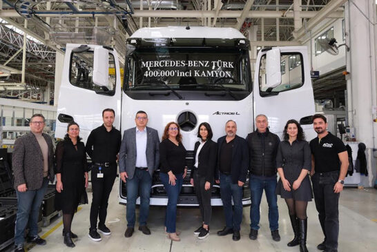 Aksaray'da 400 bininci kamyon