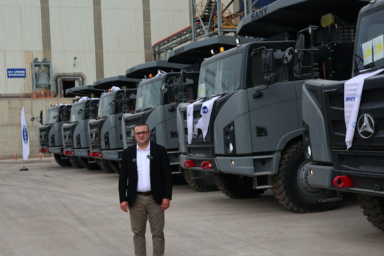 Medcem Çimento kamyonları elektriklendirdi